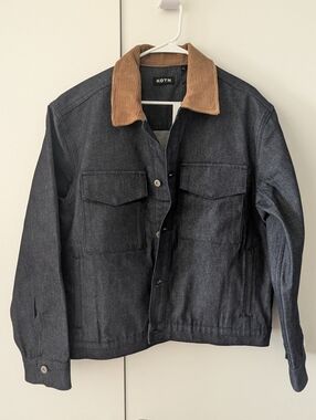 *NWT* KOTN Denim Overshirt in Raw
